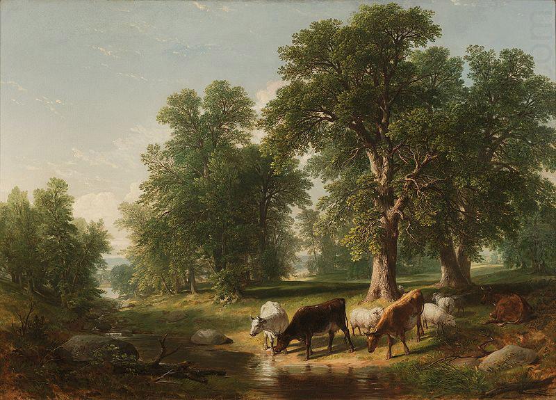 Asher Brown Durand A Summer Afternoon china oil painting image
